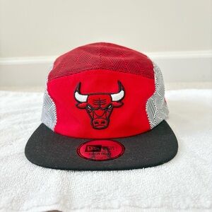 New Era DTLR Exclusive Red and Black Chicago Bulls Cap